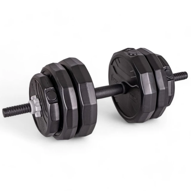 Комплект циментови дъмбели и лост inSPORTline ON-X 6v1 40 kg