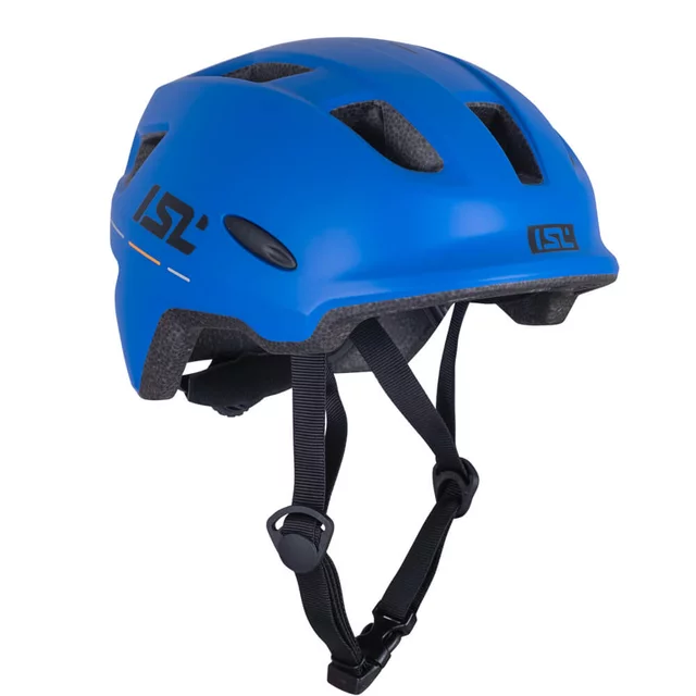 Детска вело каска с LED светлина ISL Lumitto - Racer Blue