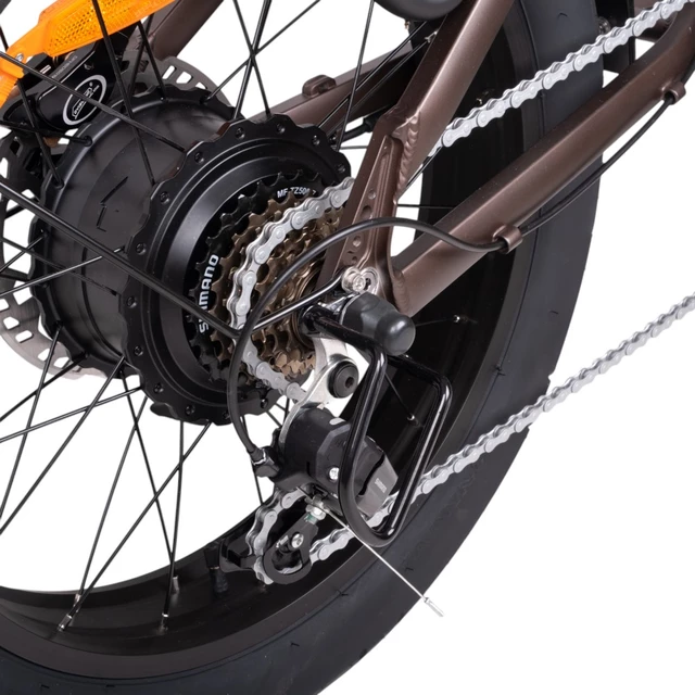 Електрически велосипед fat bike inSPORTline ISL Baxom 840Wh 20"