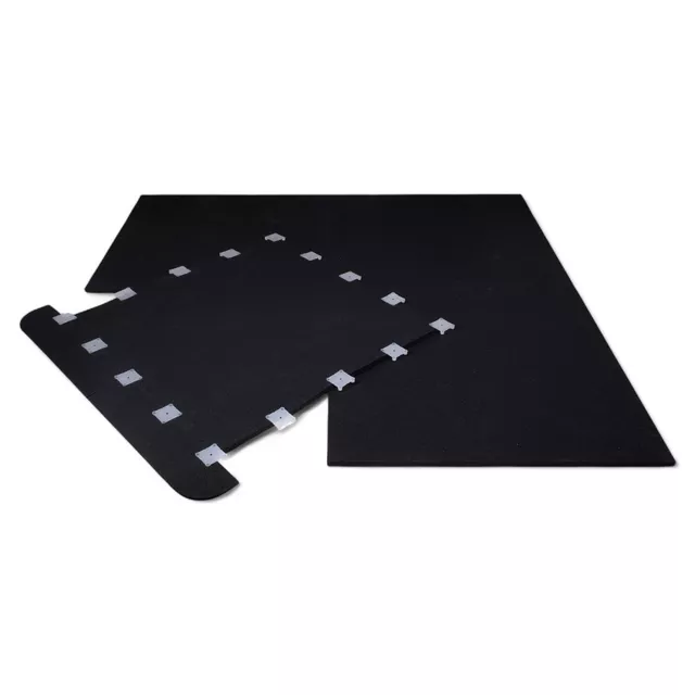 Скосен елемент за фитнес настилки Proteko Plus Dot 50x15x2 см - 1 брой