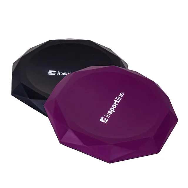 Подложка за колене inSPORTline Octazone 18 × 18 × 2 см - виолетов