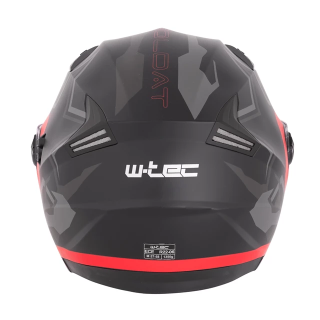 Отворена мото каска W-TEC Barcela Vermella