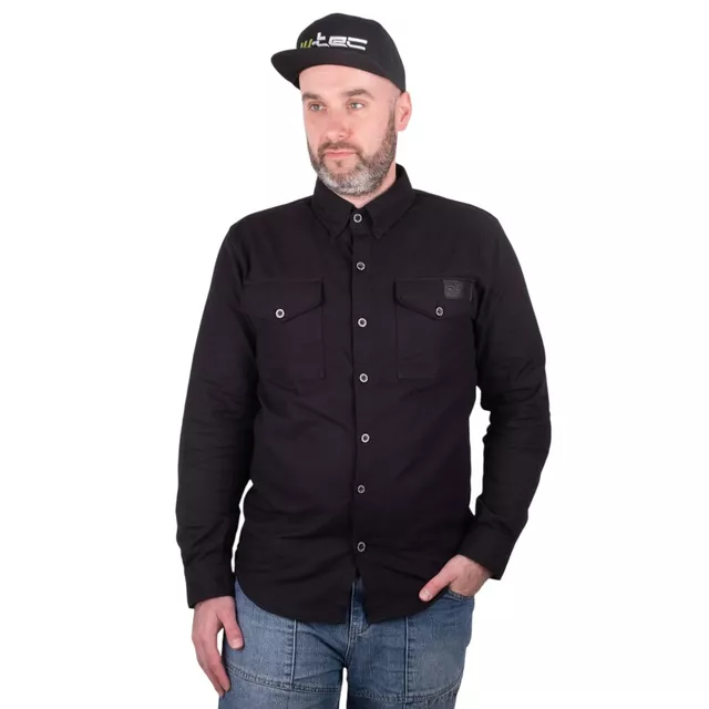 Риза W-TEC Black Heart Remorse - черен