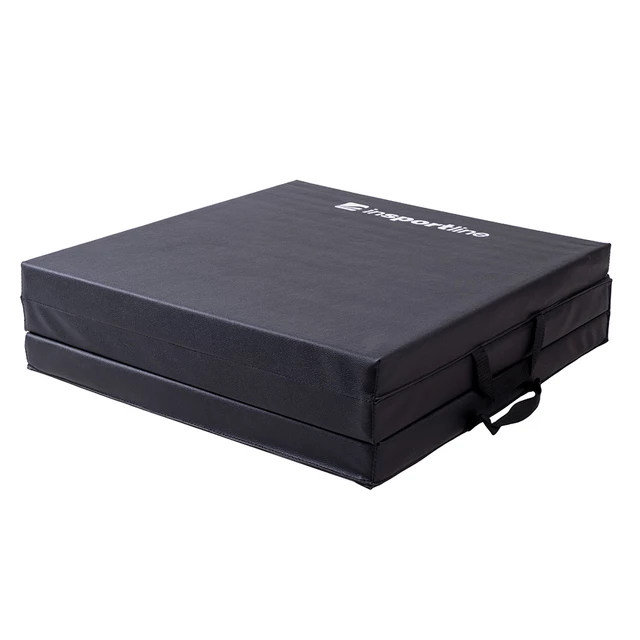 Гимнастическа постелка inSPORTline Trifold 195x90x5 cm - червен