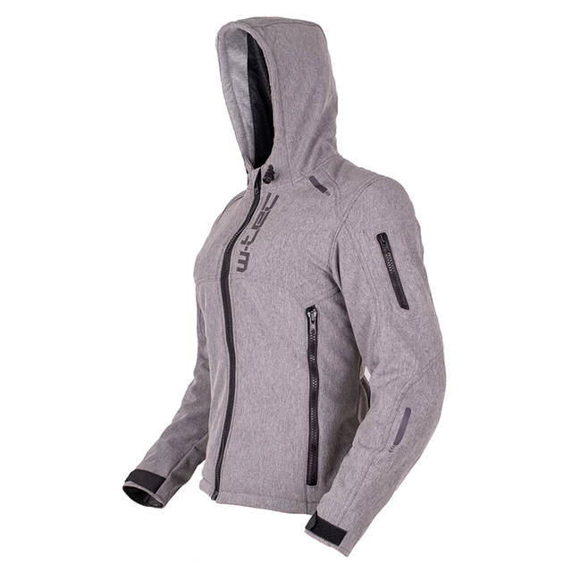 Дамско мото яке Softshell W-TEC Algenia - сиво