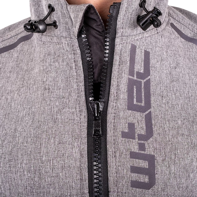 Дамско мото яке Softshell W-TEC Algenia - сиво