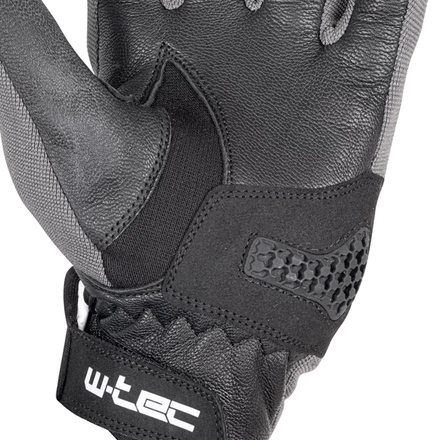 Летни мото ръкавици W-TEC Groniko. - сиво-черно
