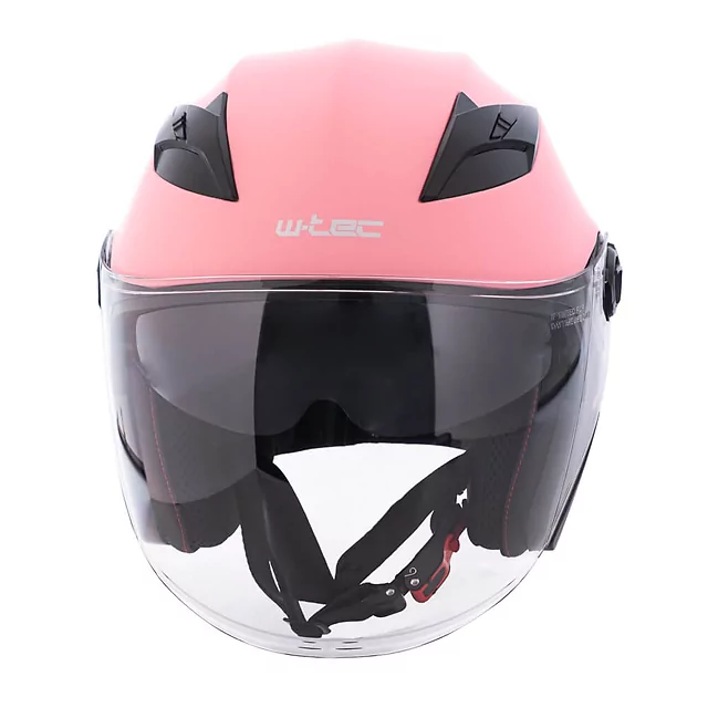 Отворена мото каска W-TEC Barcela Carmesi