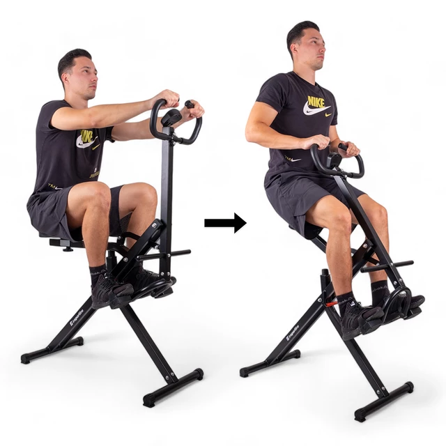 Сгъваем тренажор inSPORTline AB Rider