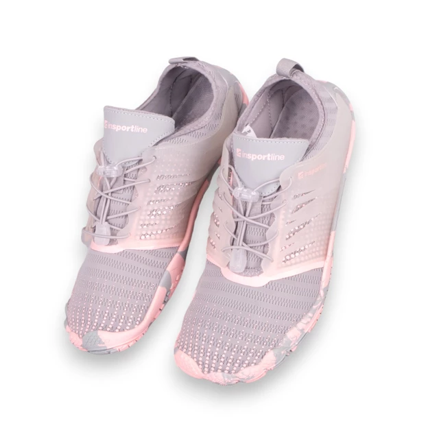 Дамски аква обувки inSPORTline Solaric Lady - сиво-розово