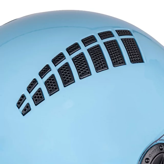 Отворена мото каска W-TEC Baraldo Celeste Отворена каска