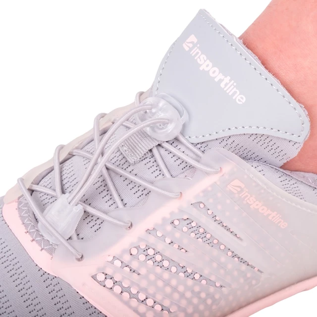 Дамски аква обувки inSPORTline Solaric Lady - сиво-розово