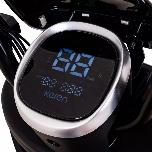 Електрически скутер Keren Beike 10 - hnědo-červená