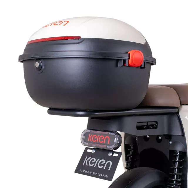 Електрически скутер Keren Beike 10 - hnědo-červená