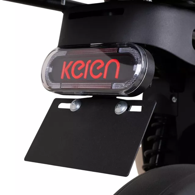 Електрически скутер Keren Beike 10 - hnědo-červená