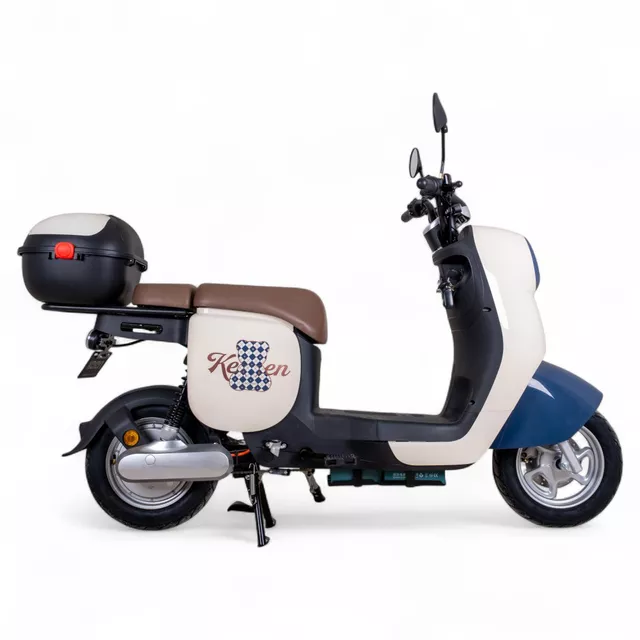 Електрически скутер Keren Beike 10 - hnědo-červená