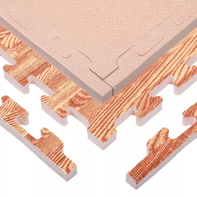 Пъзел татами настилка inSPORTline Zemalpro 100x100x2 cm - motiv trávníku