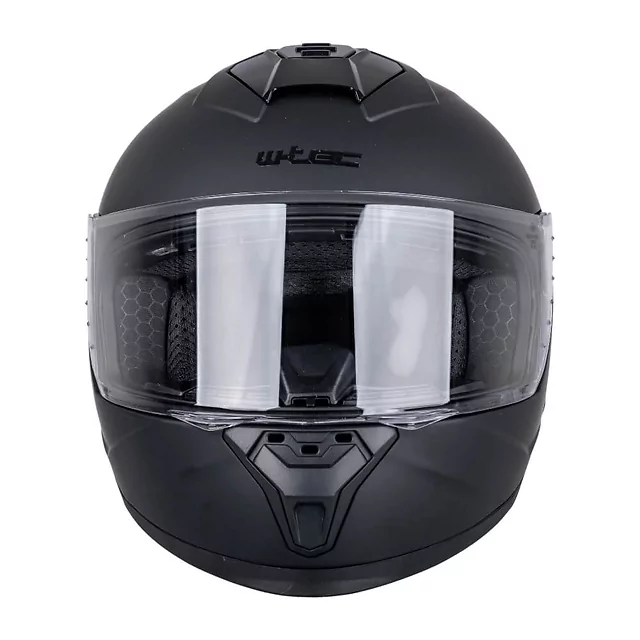 Детска мото каска W-TEC Basmeck - черен мат