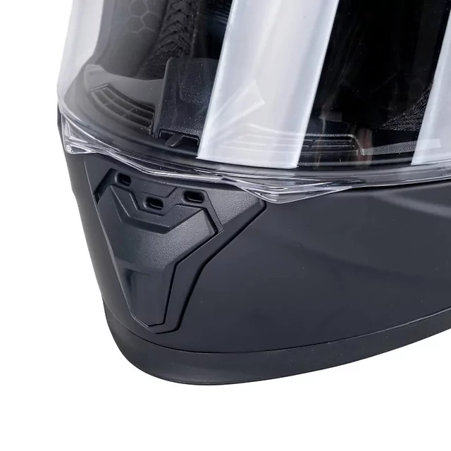 Детска мото каска W-TEC Basmeck - черен мат