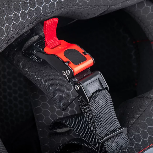 Детска мото каска W-TEC Basmeck - черен мат