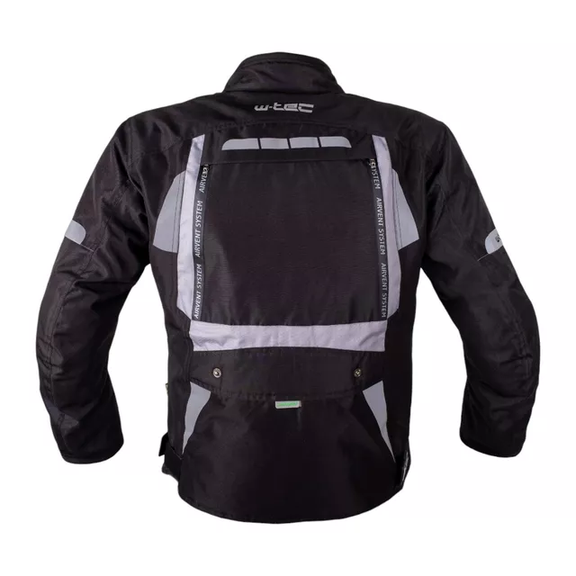 Мъжко мото яке W-TEC Gelnair EVO - Неоново черен