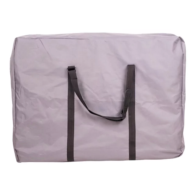 Алуминиева масажна маса inSPORTline Kiyora 186x70x62,5-85,5 cm - бял сив