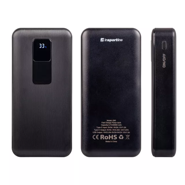 Външна батерия inSPORTline PowerTwenty 20 000 mAh