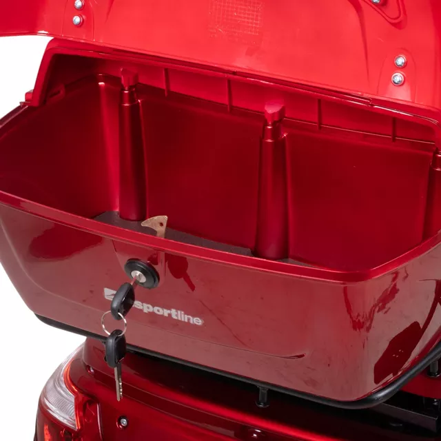 Двуместна електрическа триколка inSPORTline Zorica Duo - син