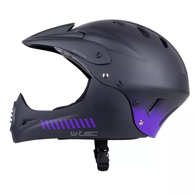 Каска Downhill W-TEC Campanero Noir Violet