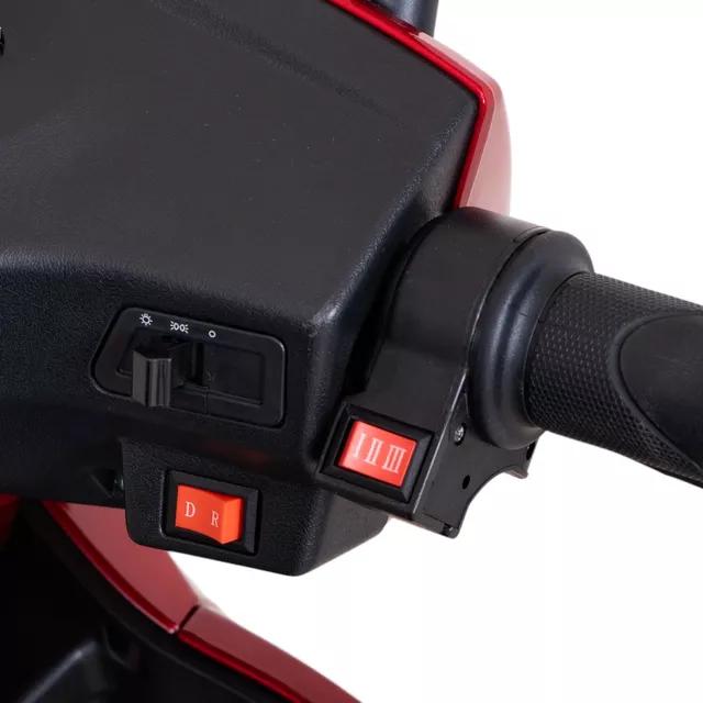 Двуместна електрическа триколка inSPORTline Zorica Duo - син