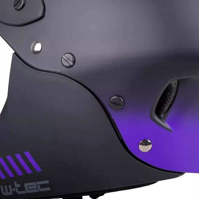 Каска Downhill W-TEC Campanero Noir Violet