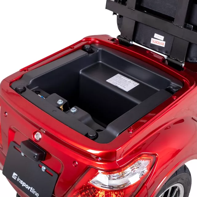 Двуместна електрическа триколка inSPORTline Zorica Duo - син