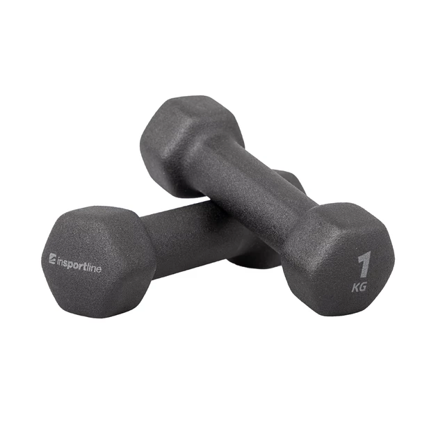 Неопренови гири inSPORTline ON-X Renbell 2 x 1 kg