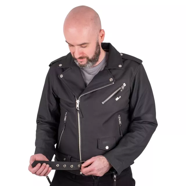 Мъжко кожено яке W-TEC Brineo
