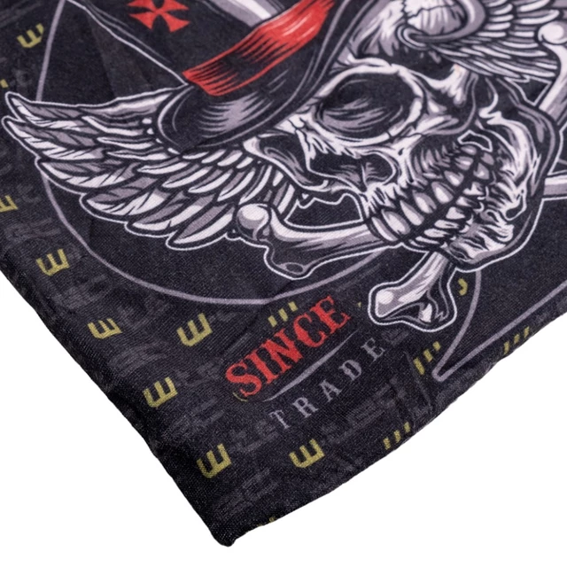Многофункционална кърпа за врат W-TEC Black Heart Scarfest