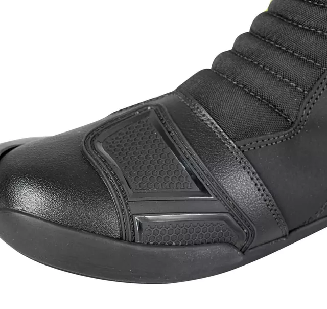 Мотоциклетни ботуши W-TEC GlamCE - черно-бяло-червено