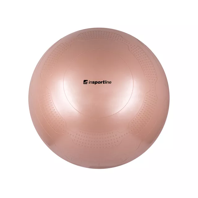 Гимнастическа топка inSPORTline Stretch Ball 55 см - мока мус