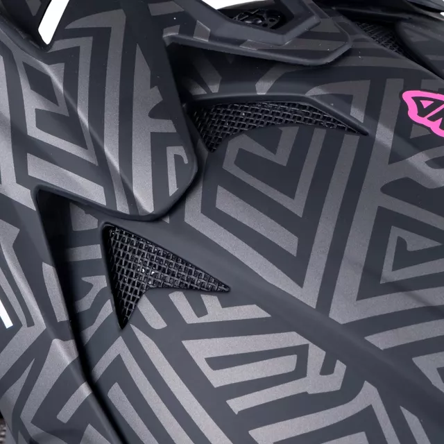 Downhill каска W-TEC Richpike - Moss Forest