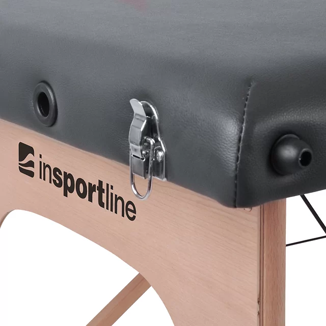 Масажна маса inSPORTline Orashi 186x60x62,5-85,5 cm 2-секции - сметана