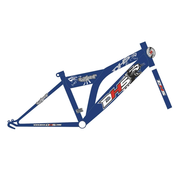 Kids bike DHS Tiger 2021 - син