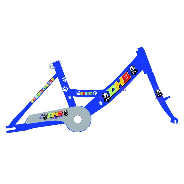 Kids bike DHS Sweet 1402 - син