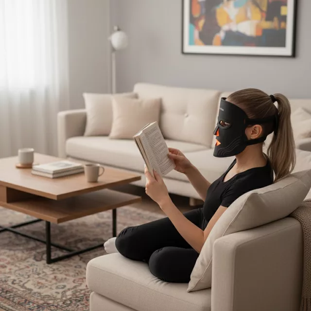 Инфрачервена LED маска inSPORTline Radora