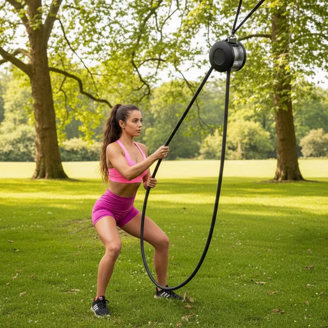 Тренировъчно въже inSPORTline Endlesso Pro