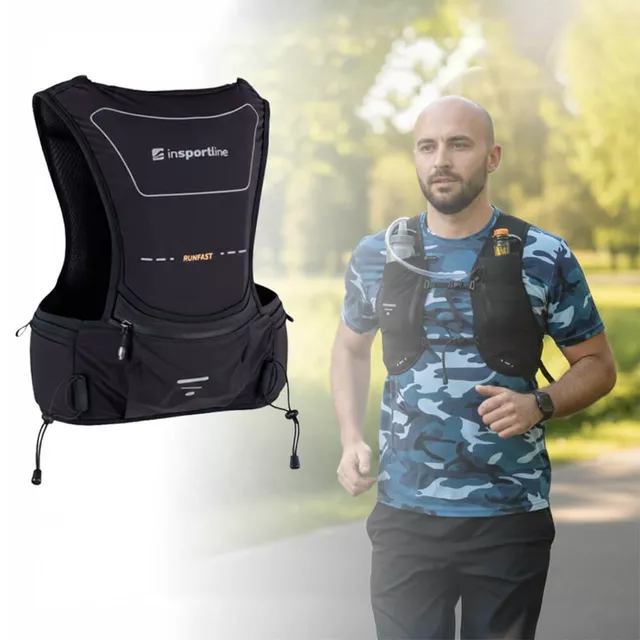 Жилетка за бягане inSPORTline Runfast L-XXL