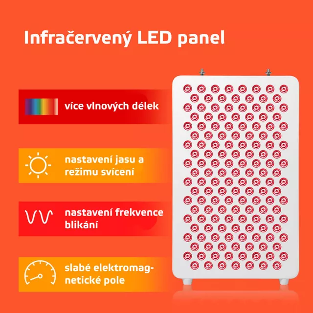 Инфрачервен LED панел inSPORTline Veluni - 4x30 LED