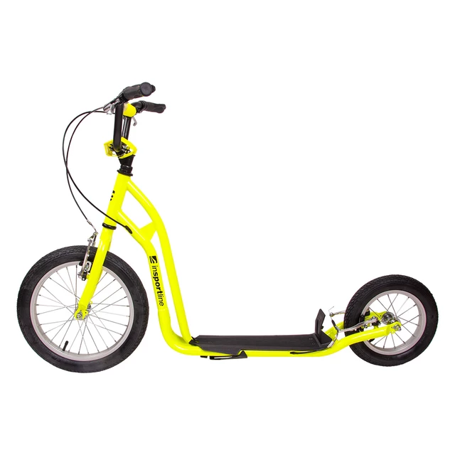 Тротинетка inSPORTline Milester 16/12" - зелен - зелен