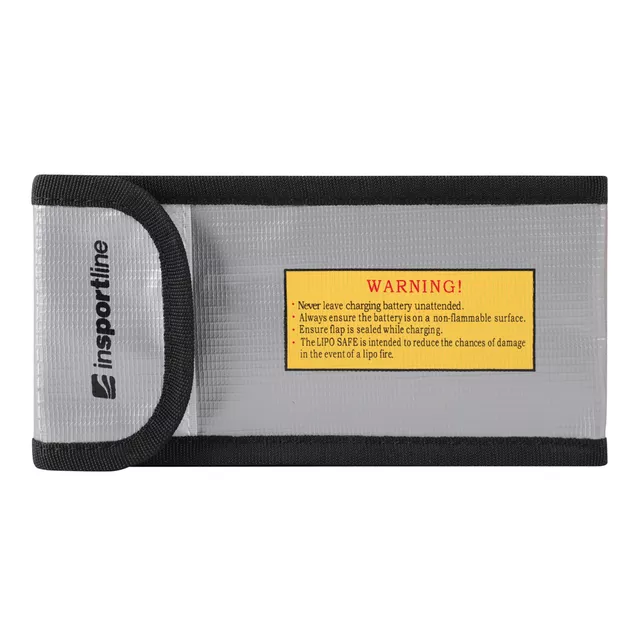 Огнеупорен калъф за захранваща банка inSPORTline Pofiba 17x9x5 см