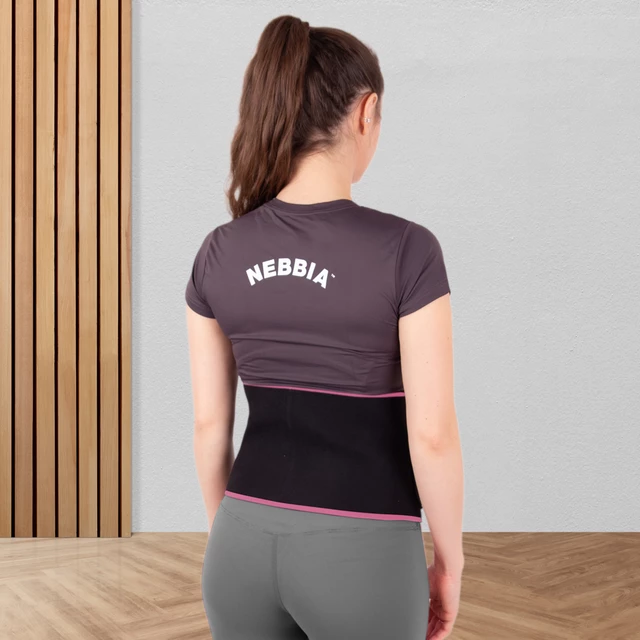 Неопренов колан inSPORTline Waistpire - розов