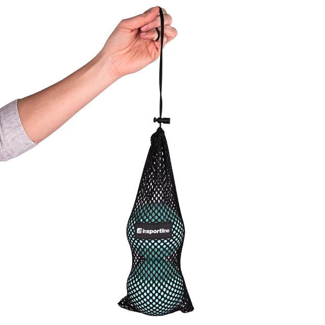 Масажни топки inSPORTline Thera 9 cm - тюркоаз