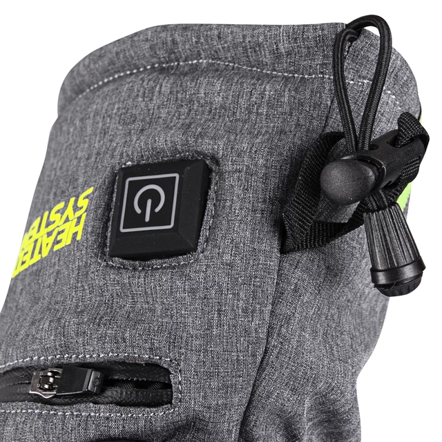 Ръкавици с подгряване W-TEC HEATtero - сиво